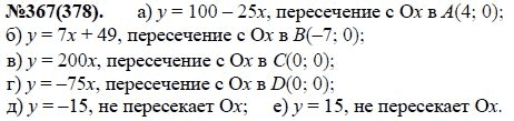 Ответ к задаче № 367(378) - Ю.Н. Макарычев, Н.Г. Миндюк, К.И. Нешков, С.Б. Суворова, гдз по алгебре 7 класс