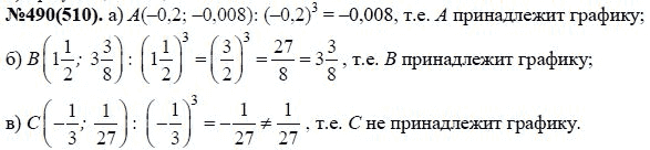Ответ к задаче № 490(510) - Ю.Н. Макарычев, Н.Г. Миндюк, К.И. Нешков, С.Б. Суворова, гдз по алгебре 7 класс